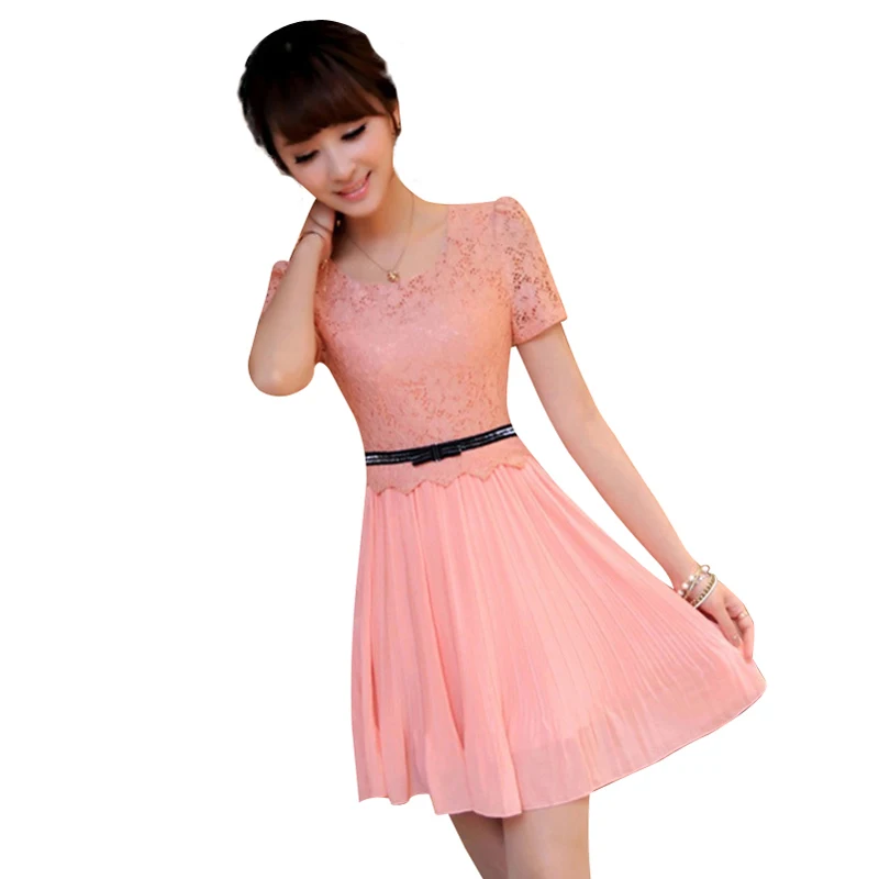 2016 HOT SALE OL CHIFFON LACE STITCHING FAKE BOW PUFF WAIST BELT PLEATED DRESS LINED SIDE INVISIBLE ZIPPER GWF-6319Freeshipping
2016 HOT SALE OL CHIFFON LACE STITCHING FAKE BOW PUFF WAIST BELT PLEATED DRESS LINED SIDE INVISIBLE ZIPPER GWF-6319Freeshipping