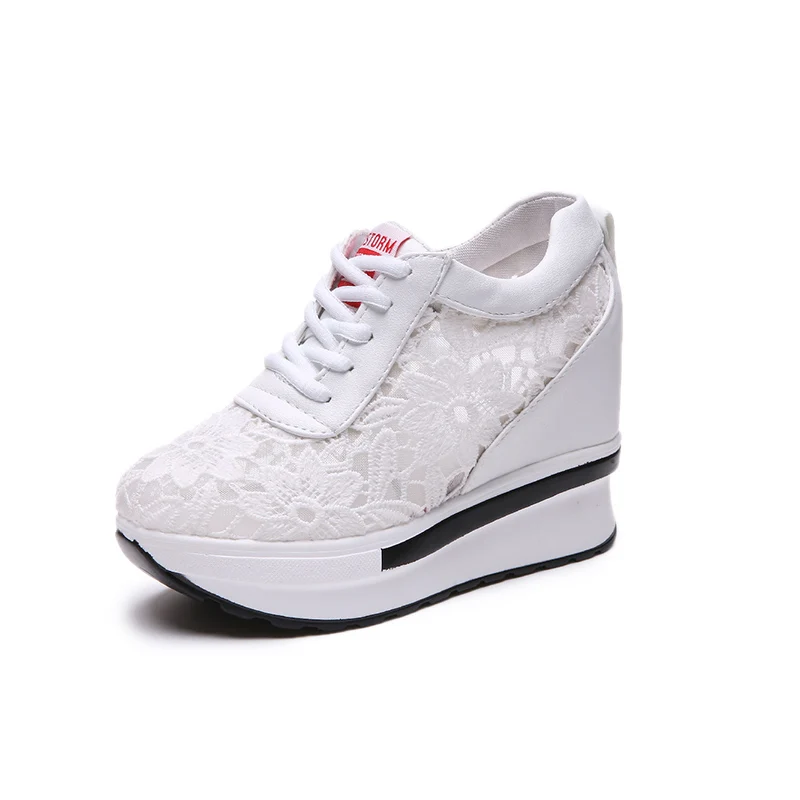 2019 Hot Sales Summer New Lace Breathable Sneakers Women Shoes Comfortable Casual Woman Platform Wedge Heightening Shoes
2019 Hot Sales Summer New Lace Breathable Sneakers Women Shoes Comfortable Casual Woman Platform Wedge Heightening Shoes