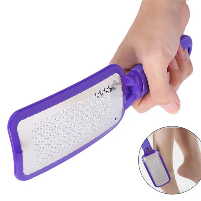 2017 Promotion Metal Foot Rasp File Scrubber Safe And Gentle Hard Dead Rough Dry Skin Callus Remover Nail Art Tool New