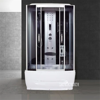 A6 Luxury Bathroom Steam Shower Room Tempered Glass Steam Shower Enclosures Household Shower Room 110V/220V 3000W (120*85*215cm) 
A6 Luxury Bathroom Steam Shower Room Tempered Glass Steam Shower Enclosures Household Shower Room 110V/220V 3000W (120*85*215cm)