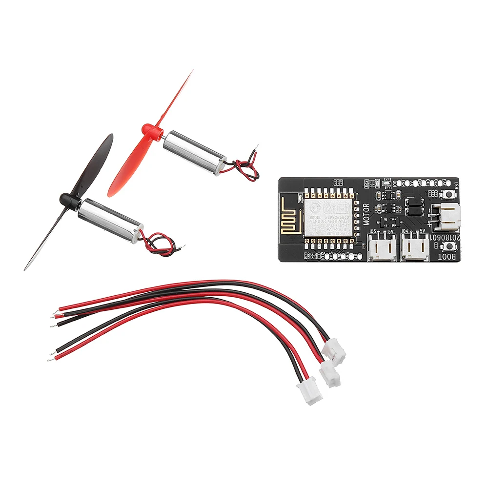 T-thruster DIY WiFi Wireless Module Controlled Tiny Plane KIT ESP8266 Development
T-thruster DIY WiFi Wireless Module Controlled Tiny Plane KIT ESP8266 Development