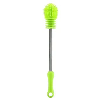 40^Bottle Brush Cup With Handle Cleaning Scrubbing Silicone Kitchen Cleaner For Washing Cleaning Glass/es
40^Bottle Brush Cup With Handle Cleaning Scrubbing Silicone Kitchen Cleaner For Washing Cleaning Glass/es