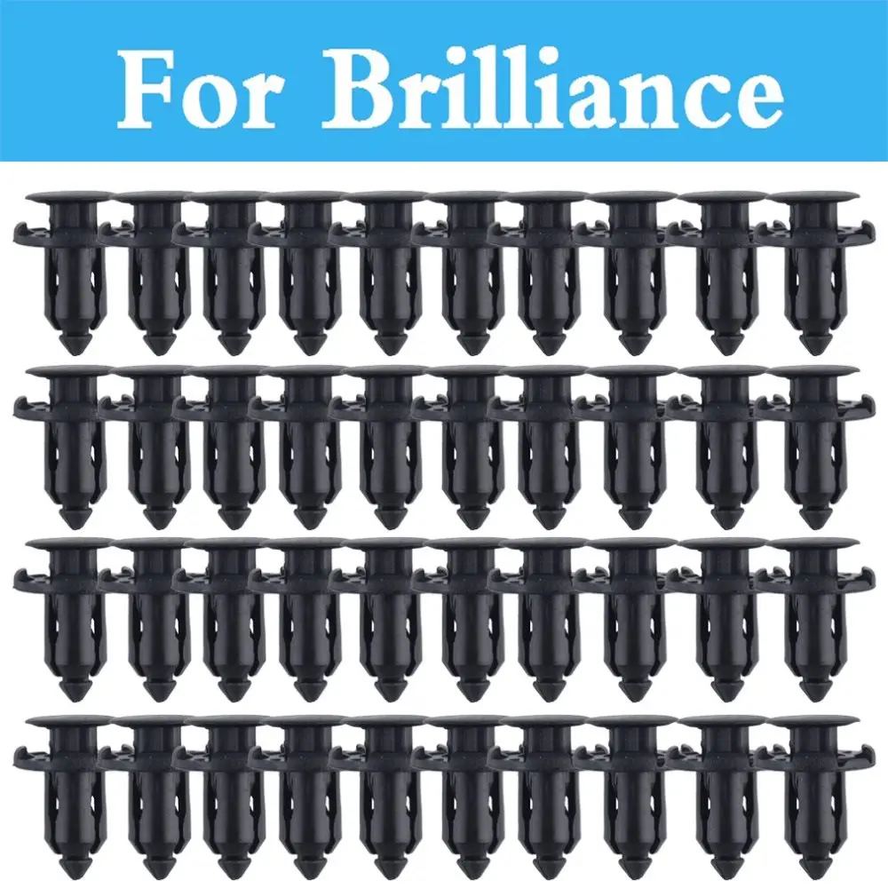 50pcs 9mm Plastic Screw Rivet Push Fit Panel Trim Clips For Brilliance M1 (Bs6) M2 (Bs4) M3 (Bc3) V5 Frv (Bs2) H230 H530
50pcs 9mm Plastic Screw Rivet Push Fit Panel Trim Clips For Brilliance M1 (Bs6) M2 (Bs4) M3 (Bc3) V5 Frv (Bs2) H230 H530