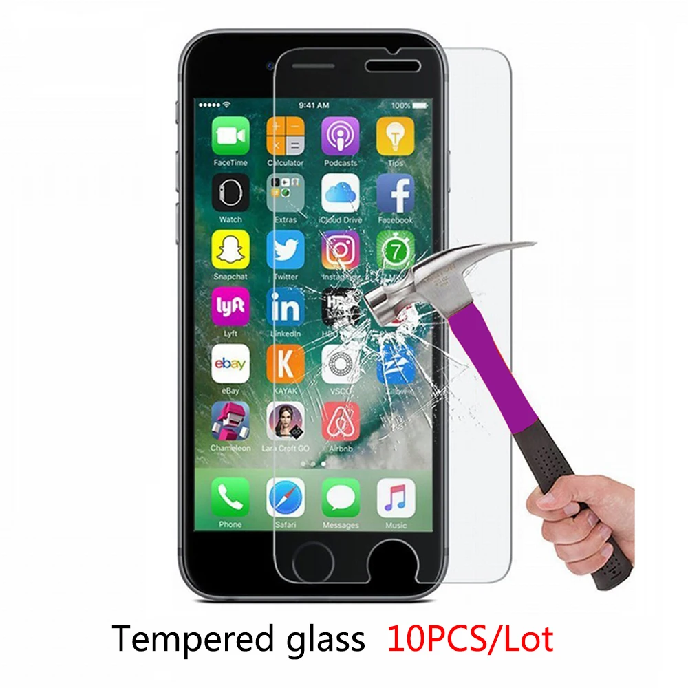 10pcs tempered glass for iphone XS max XR glass 6s 7 5 s 6 8 plus glass for iphone 7 8 x screen protector se 4s Protective
10pcs tempered glass for iphone XS max XR glass 6s 7 5 s 6 8 plus glass for iphone 7 8 x screen protector se 4s Protective