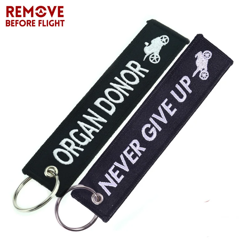 2PCS 2017 Fashion Keychain Car Key Chains Motorcycle Fobs NEVER GIVE UP Key Ring Remove Before Flight Brand Key Tag Holder
2PCS 2017 Fashion Keychain Car Key Chains Motorcycle Fobs NEVER GIVE UP Key Ring Remove Before Flight Brand Key Tag Holder