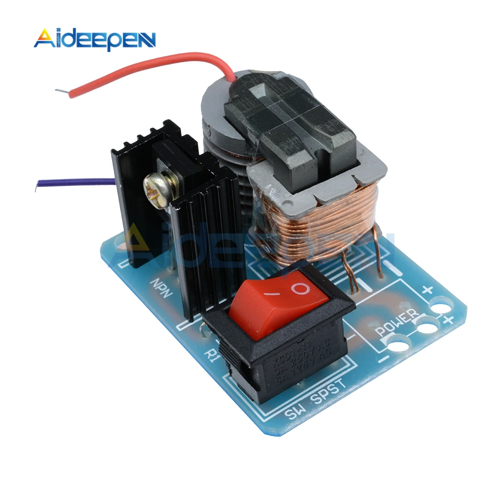 15KV High Frequency DC High Voltage Arc Ignition Generator Inverter Boost Step-Up 18650 DIY Kit U Core Transformer Suite 3.7V
15KV High Frequency DC High Voltage Arc Ignition Generator Inverter Boost Step-Up 18650 DIY Kit U Core Transformer Suite 3.7V