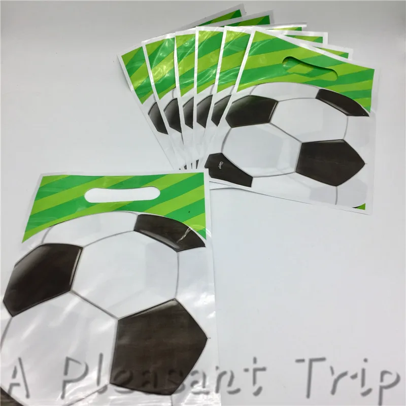10pcsFootball Sport Birthday Party Plastic Disposable Loot Candy Bags Decoration Kids Favors Gift Bag Baby Shower party Supplies
10pcsFootball Sport Birthday Party Plastic Disposable Loot Candy Bags Decoration Kids Favors Gift Bag Baby Shower party Supplies