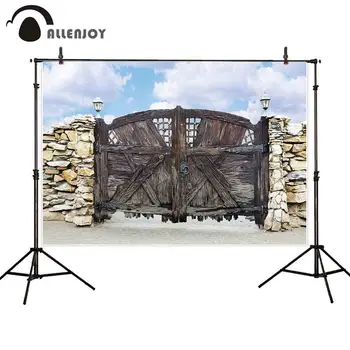 Allenjoy backdrop for photo studio portrait vintage wood gate door blue sky background photobooth photo sessions photocall
Allenjoy backdrop for photo studio portrait vintage wood gate door blue sky background photobooth photo sessions photocall