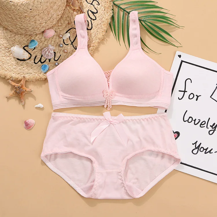 Non-sponge Breathable Brassiere Ultra-Thin Woman Bra and Panty Set Wireless Lingerie Set Push up Ladies Underwear
Non-sponge Breathable Brassiere Ultra-Thin Woman Bra and Panty Set Wireless Lingerie Set Push up Ladies Underwear