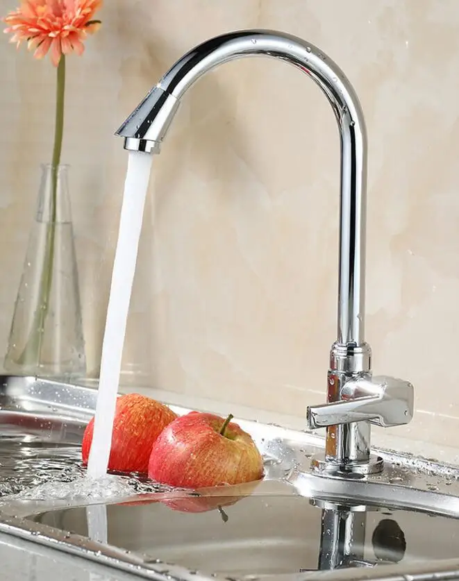 Kitchen faucet Universal Single cold Wash Basin Mixer rotating Vegetables dish Taps kitchen Sink Faucet torneira do banheiro
Kitchen faucet Universal Single cold Wash Basin Mixer rotating Vegetables dish Taps kitchen Sink Faucet torneira do banheiro