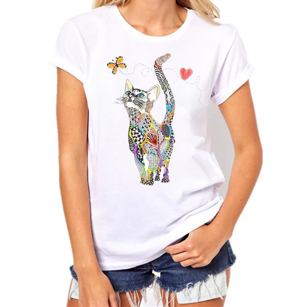Women's T-Shirt cat printing girl Plus Size Printing Tees Shirt Modal Short Sleeve T Shirt blusas female O-Neck blusas
Women's T-Shirt cat printing girl Plus Size Printing Tees Shirt Modal Short Sleeve T Shirt blusas female O-Neck blusas
