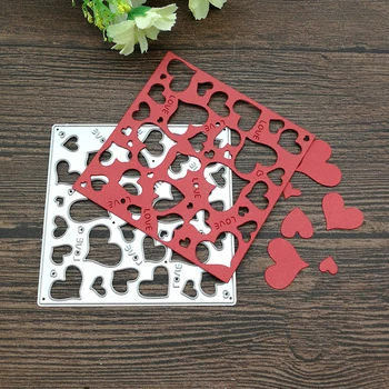 Square love Metal Cutting Dies Stencil Scrapbooking Wedding Photo Album Decor Paper Card Making Embossing DIY Crafts
Square love Metal Cutting Dies Stencil Scrapbooking Wedding Photo Album Decor Paper Card Making Embossing DIY Crafts