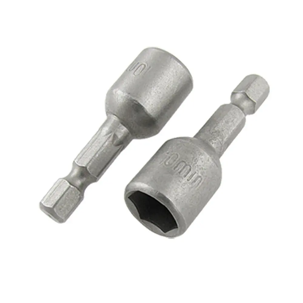 UXCELL 2 Pcs Hex Socket Wrench 1/4" Shank 0.39" Nut Driver Bit for Use with Hexagonal Head Self Drilling Screws Hot Sale
UXCELL 2 Pcs Hex Socket Wrench 1/4" Shank 0.39" Nut Driver Bit for Use with Hexagonal Head Self Drilling Screws Hot Sale