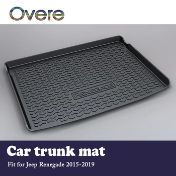 Overe 1Set Car Cargo rear trunk mat For Jeep Renegade 2015 2016 2017 2018 2019 Waterproof carpet Anti-slip mat Car accessories
Overe 1Set Car Cargo rear trunk mat For Jeep Renegade 2015 2016 2017 2018 2019 Waterproof carpet Anti-slip mat Car accessories