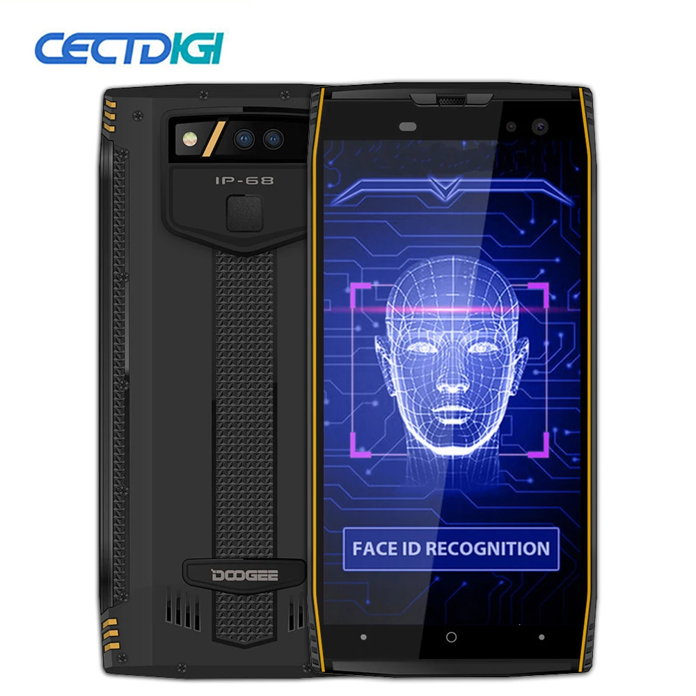 DOOGEE S50 IP68 Waterproof Smartphone 5.7'' 18:9 6GB 128GB MTK6763 Octa Core android 7.1 5180mAh 4 Cameras 16.0MP Rugged phones
DOOGEE S50 IP68 Waterproof Smartphone 5.7'' 18:9 6GB 128GB MTK6763 Octa Core android 7.1 5180mAh 4 Cameras 16.0MP Rugged phones