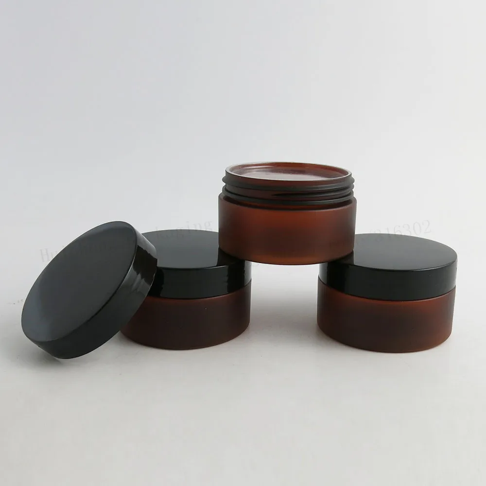 20 x 100g Frost Amber Plastic Jar With Black Lid Cosmetic Containers Refillable Make up Cream Jars Cosmetic Packaging
20 x 100g Frost Amber Plastic Jar With Black Lid Cosmetic Containers Refillable Make up Cream Jars Cosmetic Packaging