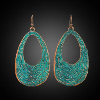 Antique Copper Bronze Water Drip Hollow Dangle Hanging Drop Earrings for Women 2018 New Fashion Women Ear Jewelry Accessories
Antique Copper Bronze Water Drip Hollow Dangle Hanging Drop Earrings for Women 2018 New Fashion Women Ear Jewelry Accessories