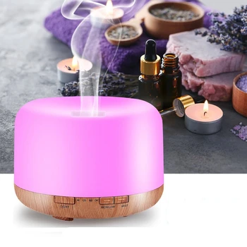 500ml Aroma Diffusers For Essential Oils Cool Mist Humidifier For Office Home