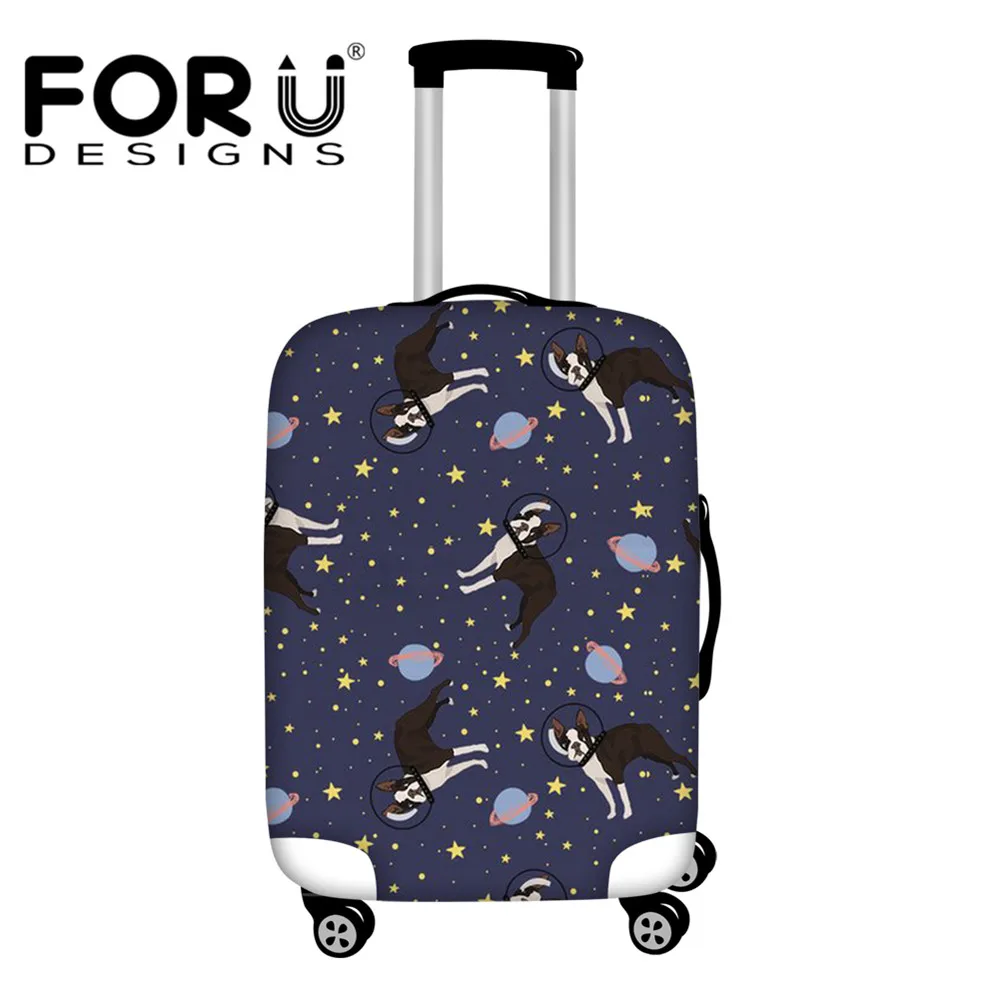 FORUDESIGNS Space Dogs Boston Printing Travel Protective Cover Dustproof Elastic Suitcase Covers Travel Accessories Case Covers
FORUDESIGNS Space Dogs Boston Printing Travel Protective Cover Dustproof Elastic Suitcase Covers Travel Accessories Case Covers