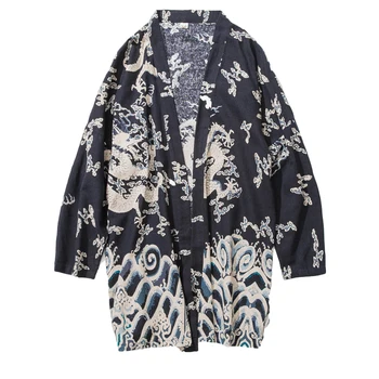 Top Selling China Men Cotton Linen Waves printing Kung Fu Jacket Spring Long Sleeves Coat hombre chaqueta Tang Suit Coat
Top Selling China Men Cotton Linen Waves printing Kung Fu Jacket Spring Long Sleeves Coat hombre chaqueta Tang Suit Coat