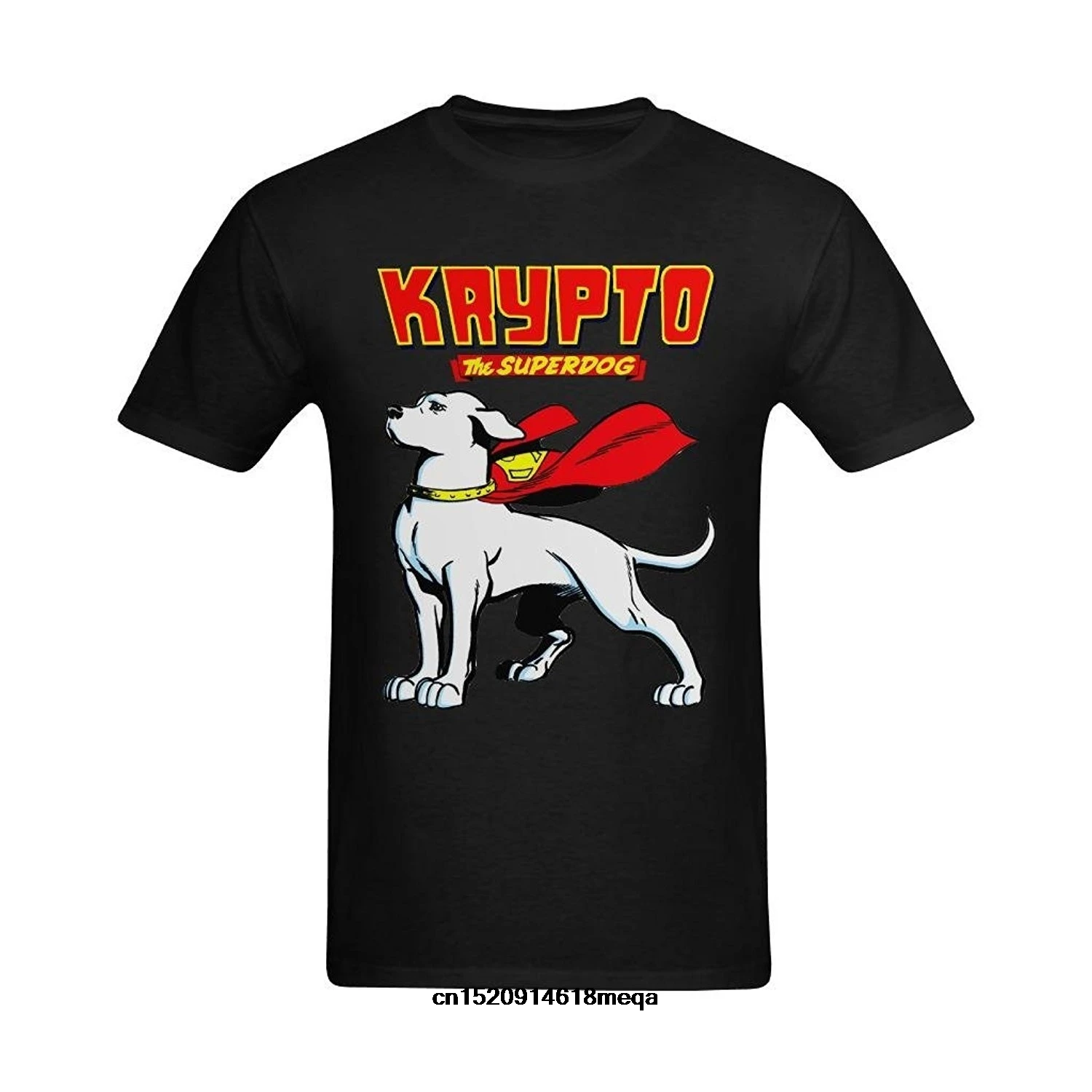 Возьмите Забавные футболки крипто в Superdog изображение печатается Для Мужчин's