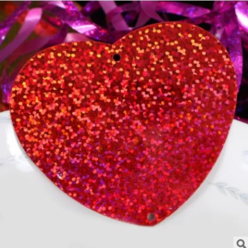 50g/bag Heart Decoration Wedding Birthday Party Decorated with Balloons Sequins Pendant PVC Radium LOVE Confetti
50g/bag Heart Decoration Wedding Birthday Party Decorated with Balloons Sequins Pendant PVC Radium LOVE Confetti