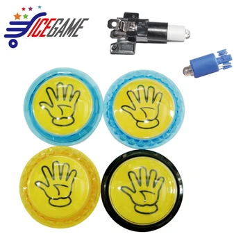 5PCS/Lot Arcade Game 12V LED 60MM Dome Shaped Illuminated Push Button with Microswitch for NAME JAMMA Mulitcade machine
5PCS/Lot Arcade Game 12V LED 60MM Dome Shaped Illuminated Push Button with Microswitch for NAME JAMMA Mulitcade machine