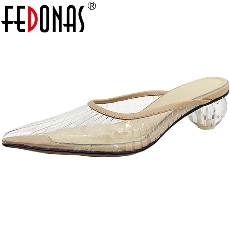 FEDONAS Fashion Hollow Pu Leather Women Pumps 2019 Summer New Sexy Pointed Toe Slip on Sandals Elegant Mules Single Shoes Woman
FEDONAS Fashion Hollow Pu Leather Women Pumps 2019 Summer New Sexy Pointed Toe Slip on Sandals Elegant Mules Single Shoes Woman
