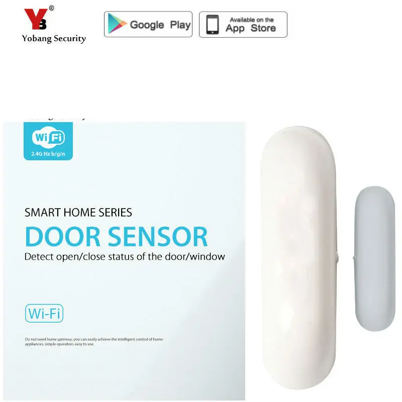 YobangSecurity Wifi Wireless Magnetic Door Window Sensor Detector Door Contact Detect Door Close Open Alerts APP Remote Control
YobangSecurity Wifi Wireless Magnetic Door Window Sensor Detector Door Contact Detect Door Close Open Alerts APP Remote Control