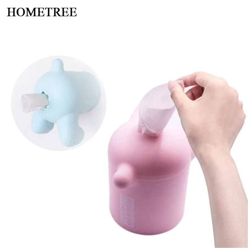 HOMETREE Tissue Boxes Roll Paper Holder Creative Cute Dog Shape Plastic Standing Tissue Magic Sticker Handing Toilet Paper H536
HOMETREE Tissue Boxes Roll Paper Holder Creative Cute Dog Shape Plastic Standing Tissue Magic Sticker Handing Toilet Paper H536