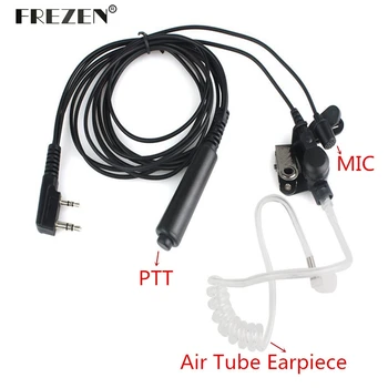 

Headset Acoustic Air Tube Earpiece Earphone PTT for Kenwood TK-3107 Radio UV-5R UV-5RA UV-5RE Plus UV-B5 UV-B6 GT-3 BF-888S