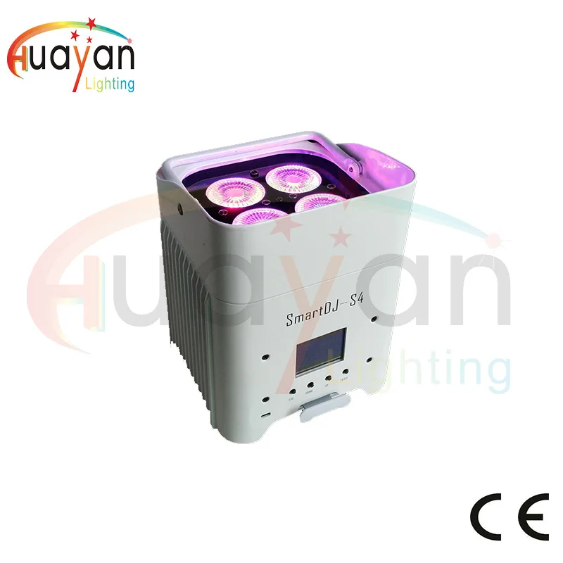 Original Design SmartDJ S4 Wireless DMX Battery Powered LED Uplights
Original Design SmartDJ S4 Wireless DMX Battery Powered LED Uplights