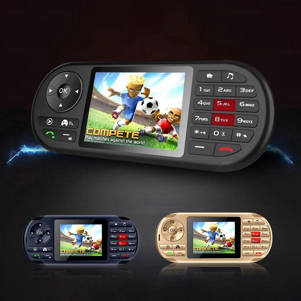 Mini LDK game 2.6inch Screen Handheld Game Console Nostalgic Children Retro game GPRS Dual Sim Built in 84 Game Moblie Phone
Mini LDK game 2.6inch Screen Handheld Game Console Nostalgic Children Retro game GPRS Dual Sim Built in 84 Game Moblie Phone