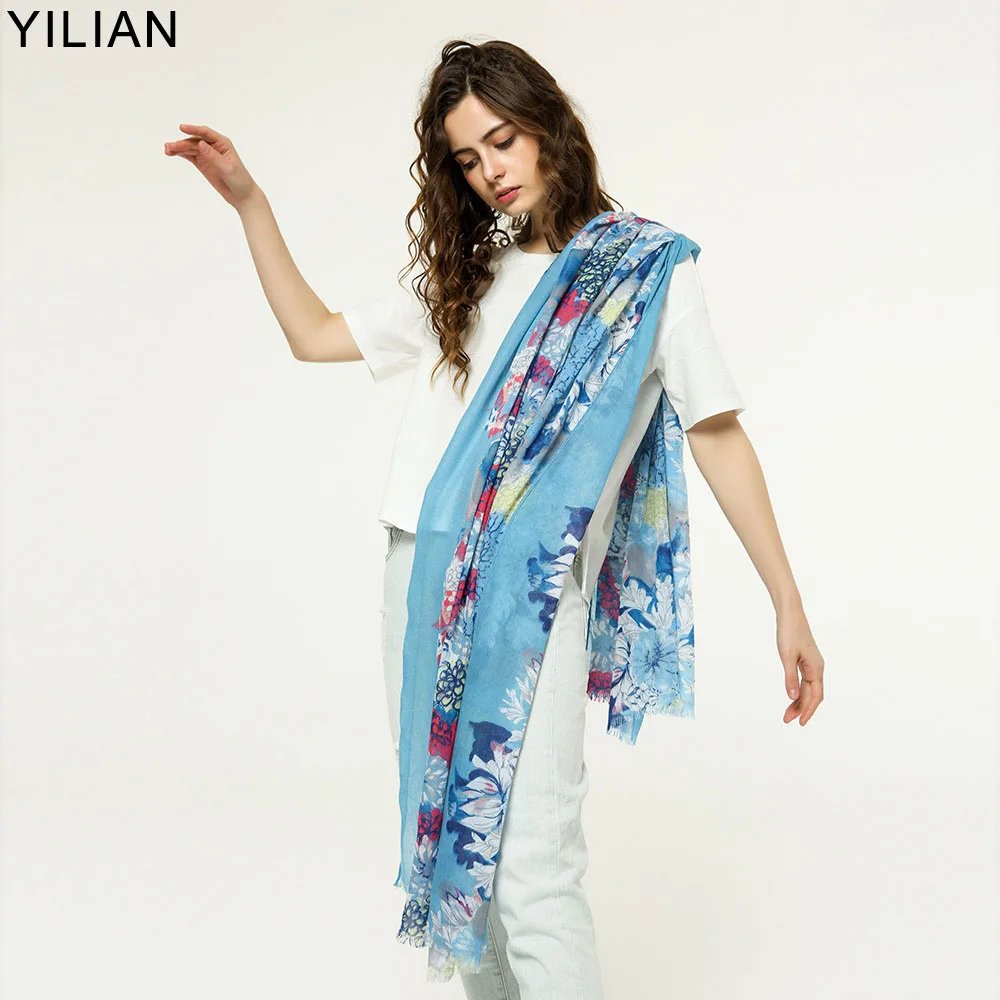 YILIAN Brand Floral Print New Beach Scarf Fashion Designer Elegant Wild Long Soft Spring Summer Lady Shawl Head Scarf SC018
YILIAN Brand Floral Print New Beach Scarf Fashion Designer Elegant Wild Long Soft Spring Summer Lady Shawl Head Scarf SC018