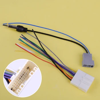 DWCX Car DVD Radio Install Stereo Wire Harness Cable Plugs Antenna Adapter Fit for Nissan Subaru
DWCX Car DVD Radio Install Stereo Wire Harness Cable Plugs Antenna Adapter Fit for Nissan Subaru
