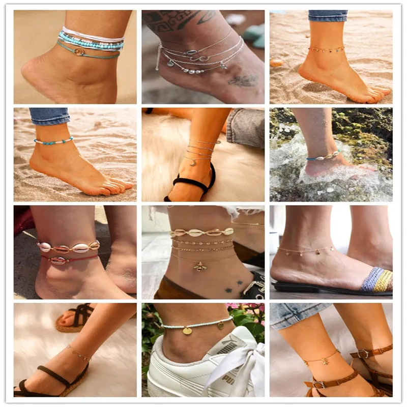 Summer Stretch Beach Bell Personalized Anklet Bohemian Ankle Bracelets for Women Fashion Jewelry Womens Accessories
Summer Stretch Beach Bell Personalized Anklet Bohemian Ankle Bracelets for Women Fashion Jewelry Womens Accessories