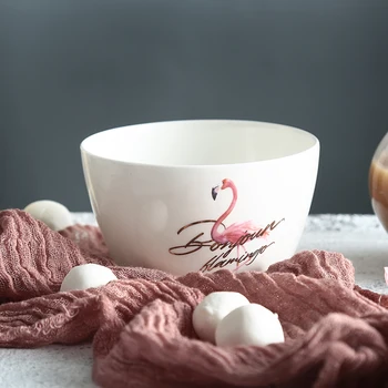 2pcs/pack rice bowl ceramic food bowl home decor dinnerware sets ins flamingo soup bowl
2pcs/pack rice bowl ceramic food bowl home decor dinnerware sets ins flamingo soup bowl