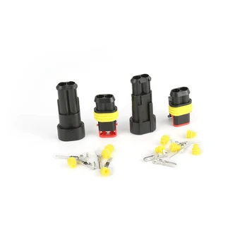 2 sets Flame retardancy waterproof automotive wire Connector Plug 2 Pins Electrical Car Motorcycle Universal Connector Kit
2 sets Flame retardancy waterproof automotive wire Connector Plug 2 Pins Electrical Car Motorcycle Universal Connector Kit