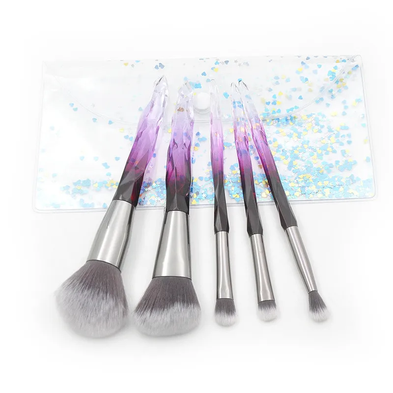 Fashion 5pcs Crystal Diamond Makeup Brushes Set Powder Foundation Eyeshadow Contour Cosmetic Make Up Tools With PVC Bag 20#
Fashion 5pcs Crystal Diamond Makeup Brushes Set Powder Foundation Eyeshadow Contour Cosmetic Make Up Tools With PVC Bag 20#