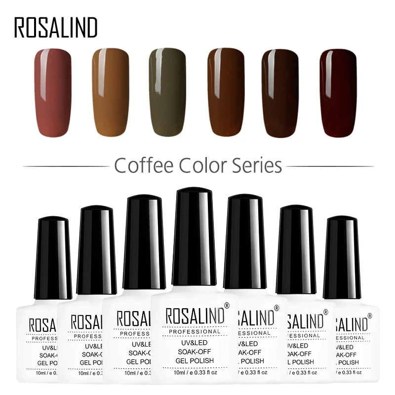ROSALIND Gel 1S 10ml Coffee Color Series Gel Nail Polish Long-lasting Soak Off UV Nail Art Beauty Polishes Fashion Makeup Gel
ROSALIND Gel 1S 10ml Coffee Color Series Gel Nail Polish Long-lasting Soak Off UV Nail Art Beauty Polishes Fashion Makeup Gel