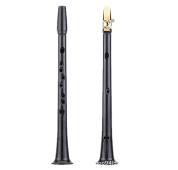 Clarinet Clarionet with Cleaning Cloth Reeds Carrying Bag Woodwind Instrument for Beginners Practice
Clarinet Clarionet with Cleaning Cloth Reeds Carrying Bag Woodwind Instrument for Beginners Practice