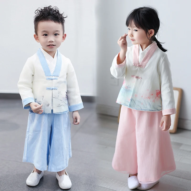 Children's Spring Suit 2019 New Han Suit Tang Suit Chinese Style Retro Children's Suit Fresh and Simple
Children's Spring Suit 2019 New Han Suit Tang Suit Chinese Style Retro Children's Suit Fresh and Simple