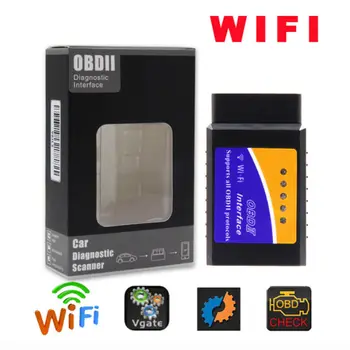ELM327 OBD2 WIFI V1.5 Car Diagnostic Tool ELM 327 OBD II Scanner Work Android/IOS/Windows 12V Diesel
ELM327 OBD2 WIFI V1.5 Car Diagnostic Tool ELM 327 OBD II Scanner Work Android/IOS/Windows 12V Diesel