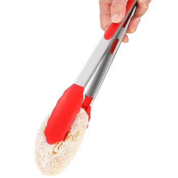 Stainless Steel Silicone Anti-Scalding Food Clip Multi-Function Home Kitchen Fried Barbecue Steak Clip
Stainless Steel Silicone Anti-Scalding Food Clip Multi-Function Home Kitchen Fried Barbecue Steak Clip