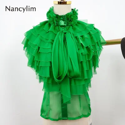 Multi-layer Bow Tie Chiffon Blouse Shirt High Waist pearl Button Bodycon Skirt Women Spring Summer Skirt Suits Buy separately
Multi-layer Bow Tie Chiffon Blouse Shirt High Waist pearl Button Bodycon Skirt Women Spring Summer Skirt Suits Buy separately