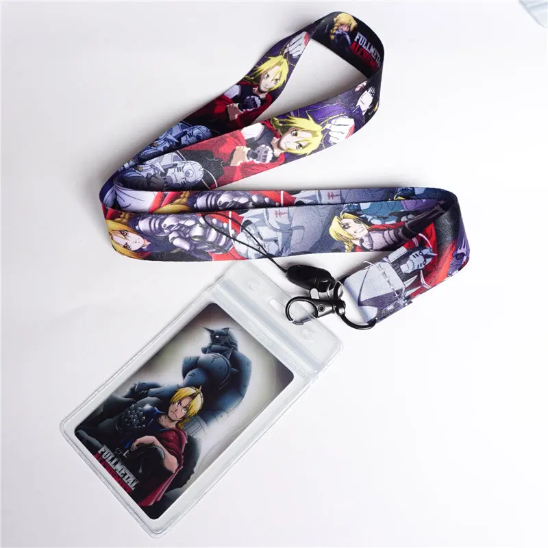 Japan Anime Fullmetal Alchemist Key Chains Neck Strap Lanyards for keys Mobile Phone Straps Rope ID Card Gym Hang Rope Lariat
Japan Anime Fullmetal Alchemist Key Chains Neck Strap Lanyards for keys Mobile Phone Straps Rope ID Card Gym Hang Rope Lariat