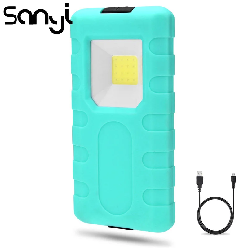 SANYI LED COB Portable Lantern USB Built-in Rechargeable Battery Mini Working Lamp Torch for Camping Hunting
SANYI LED COB Portable Lantern USB Built-in Rechargeable Battery Mini Working Lamp Torch for Camping Hunting