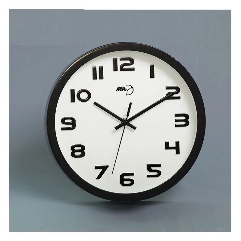 simple 12 inches ABS Mute creative silent living room Quartz wall clock Round Modern home decor clock
simple 12 inches ABS Mute creative silent living room Quartz wall clock Round Modern home decor clock