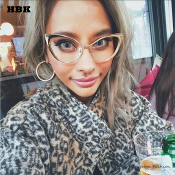 HBK 2018 New Sexy Luxury Cat Eye Women Sunglasses Clear UV400 Goggle Gradient Alloy Ladies Frame Sun Glasses Brand Oculos De Sol
HBK 2018 New Sexy Luxury Cat Eye Women Sunglasses Clear UV400 Goggle Gradient Alloy Ladies Frame Sun Glasses Brand Oculos De Sol