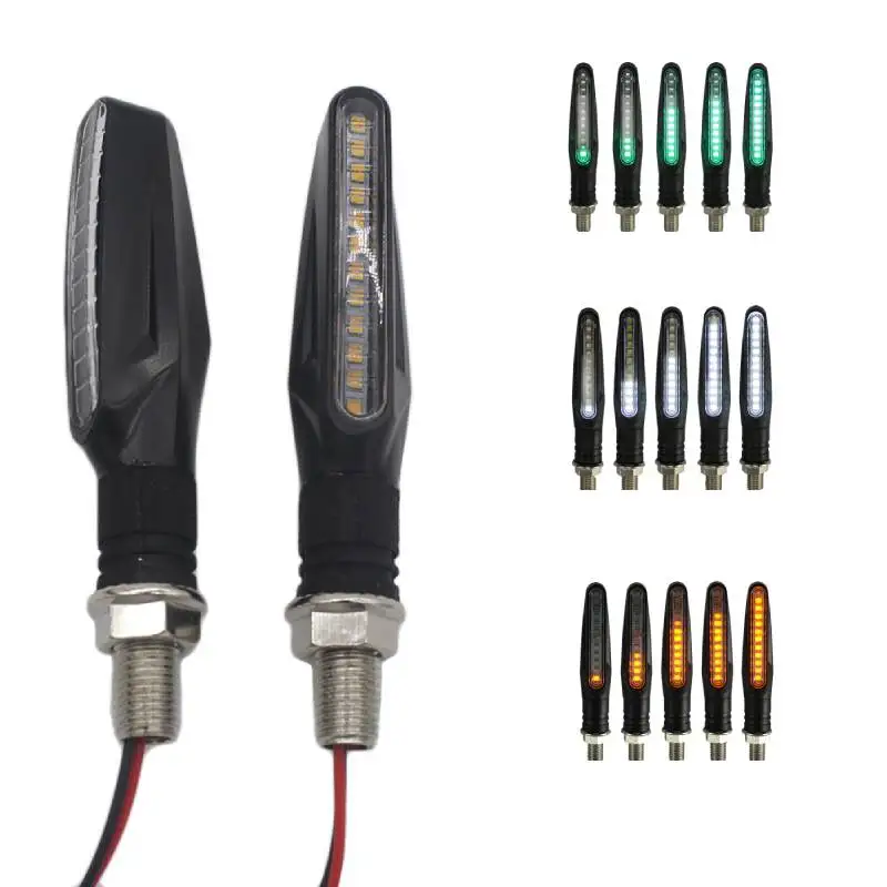 Motorcycle Universel M10 Turn Signal Lights Blinker Front Rear Light Flowing Water Indicator For Honda Kawasaki BMW Yamaha KTM
Motorcycle Universel M10 Turn Signal Lights Blinker Front Rear Light Flowing Water Indicator For Honda Kawasaki BMW Yamaha KTM